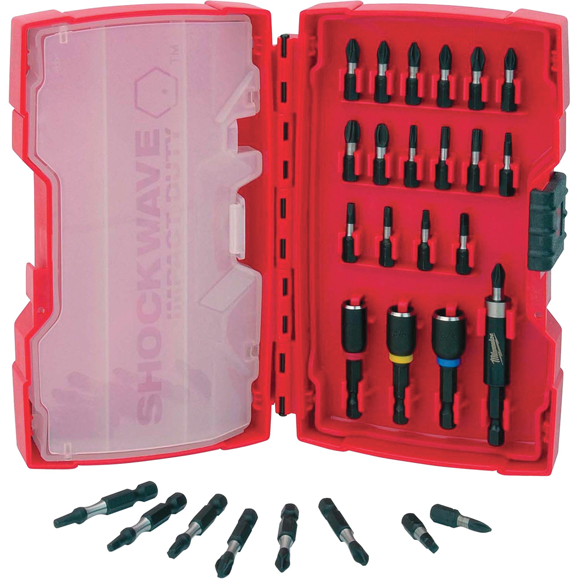 Milwaukee Shockwave Driver Bits — 29-Pc. Set, Model# 48-32-4401
